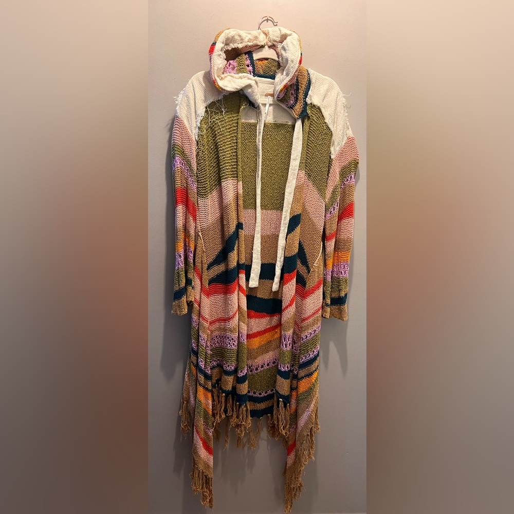 Free People Long Cardigan Sweater